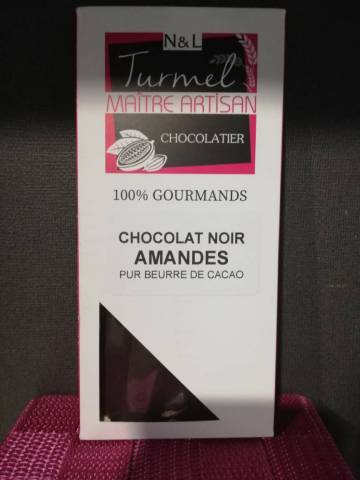 CHOCOLAT NOIR AMANDES